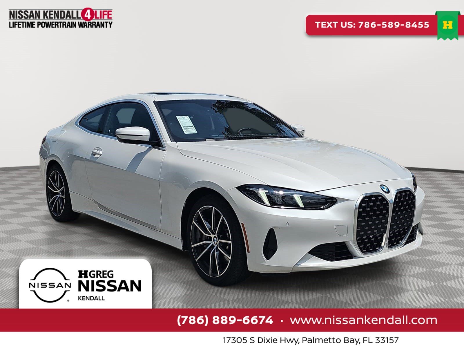 Mineral White Metallic 2025 BMW 4 Series Coupe All-Wheel Drive 8-Speed Automatic