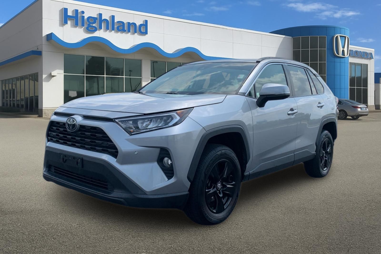 Silver Sky Metallic 2019 Toyota RAV4 SUV / Crossover All-Wheel Drive 8-Speed Automatic