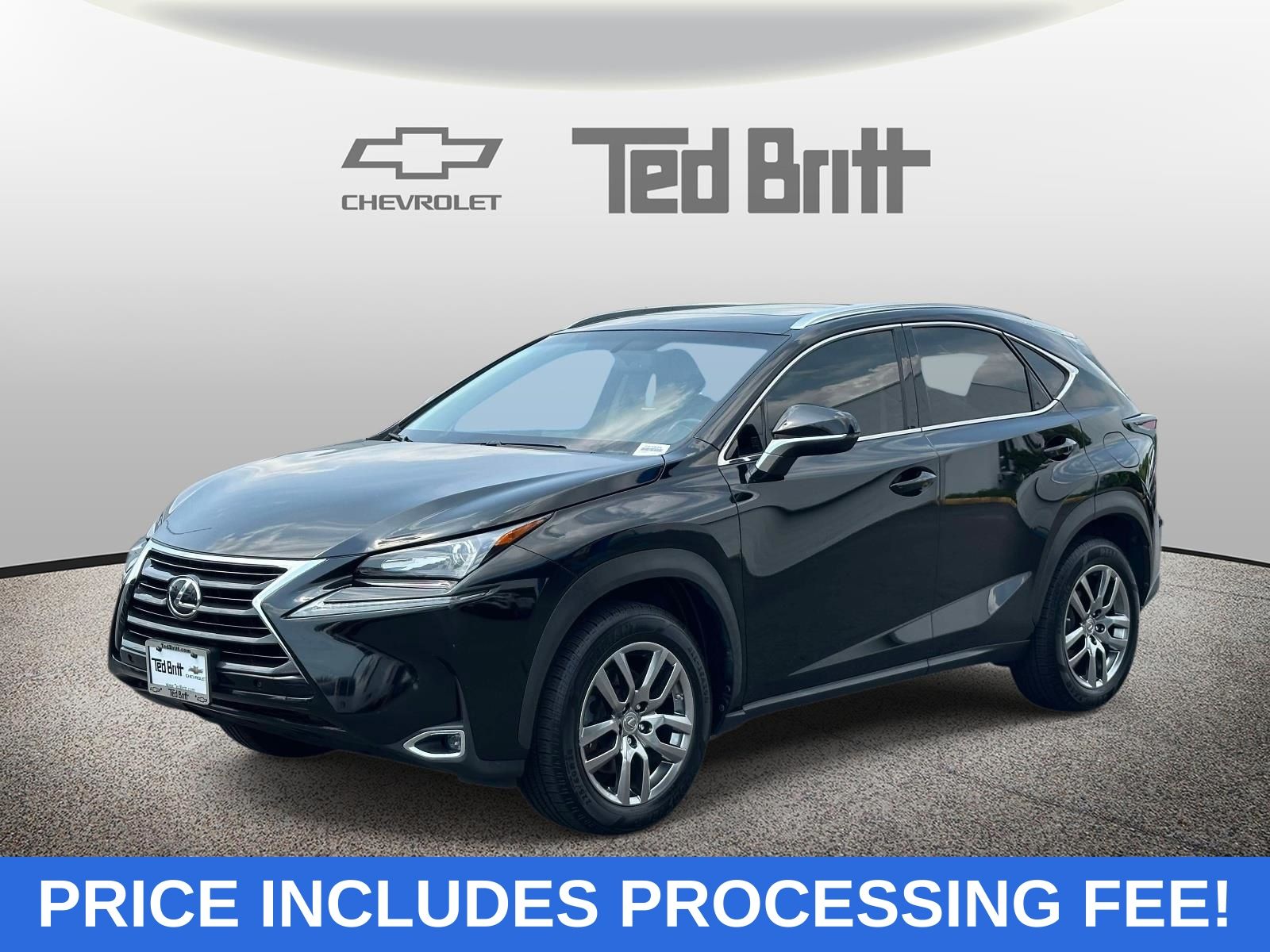 Black (Obsidian) 2015 Lexus NX SUV / Crossover All-Wheel Drive 6-Speed Automatic