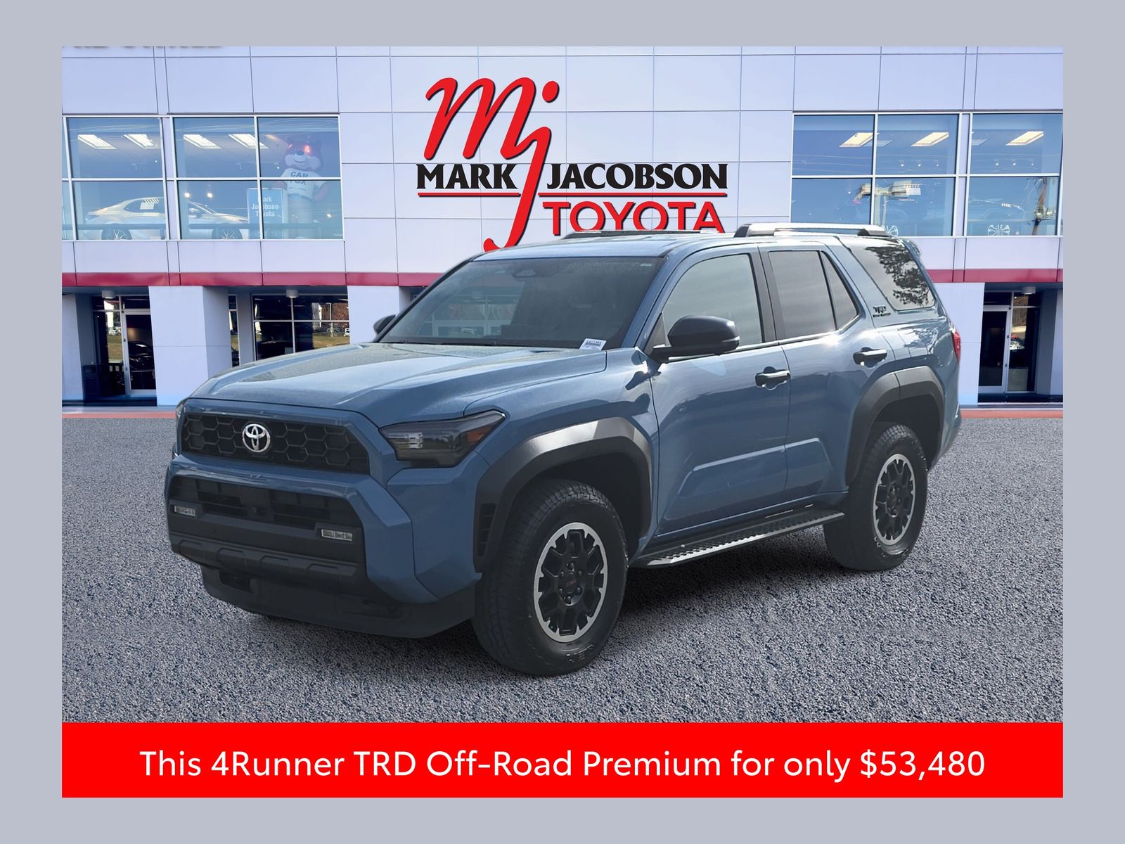 Heritage Blue 2025 Toyota 4Runner TRD Off-Road Premium 4WD SUV / Crossover Four-Wheel Drive 8-Speed Automatic