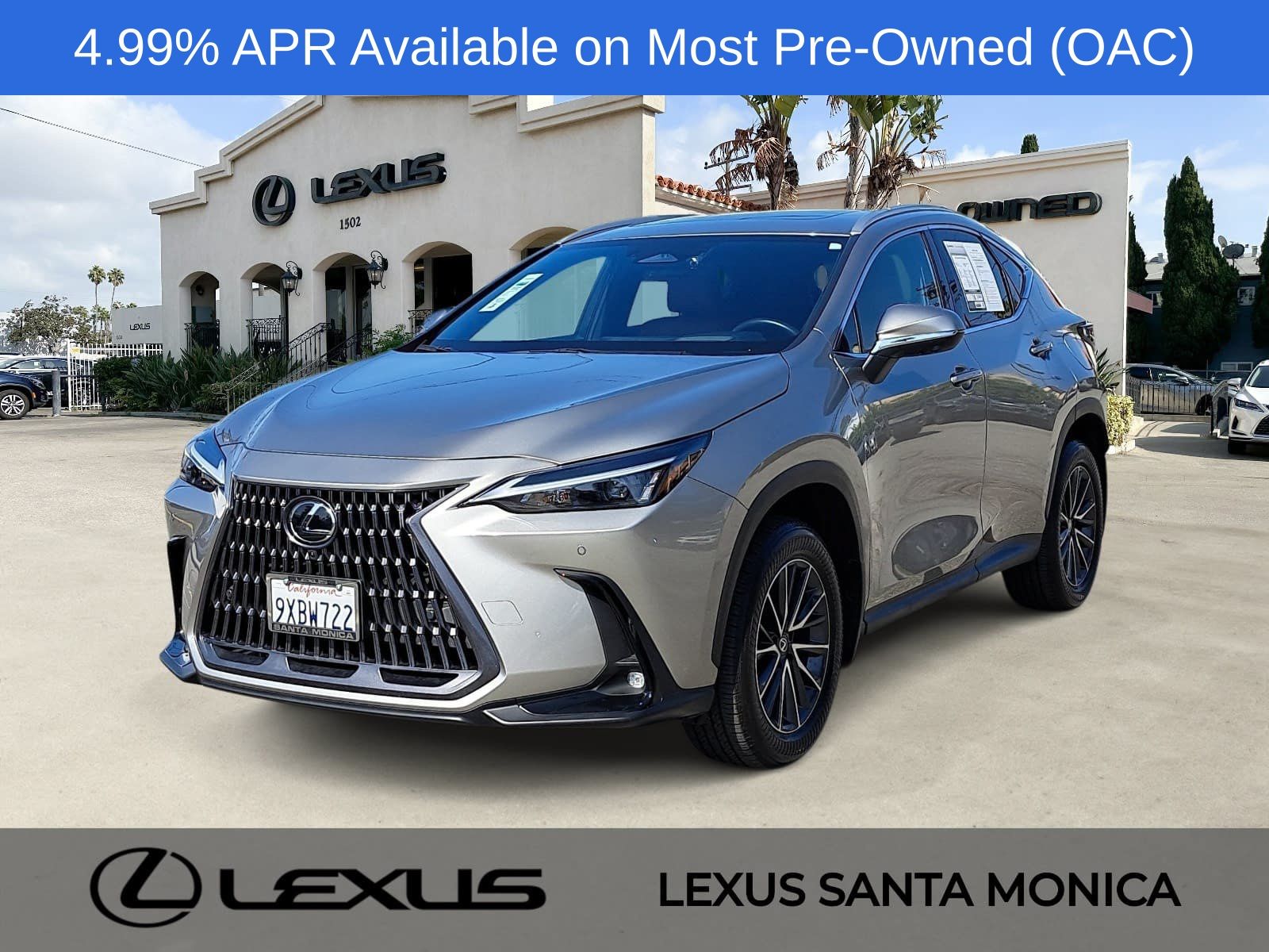Atomic Silver 2026 Lexus NX Hybrid SUV / Crossover All-Wheel Drive Continuously Variable Transmission