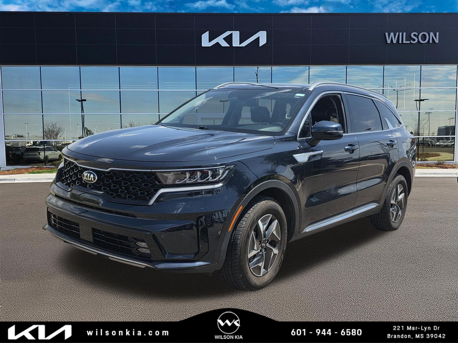Gravity Blue 2021 Kia Sorento Hybrid SUV / Crossover Front-Wheel Drive 6-Speed Automatic