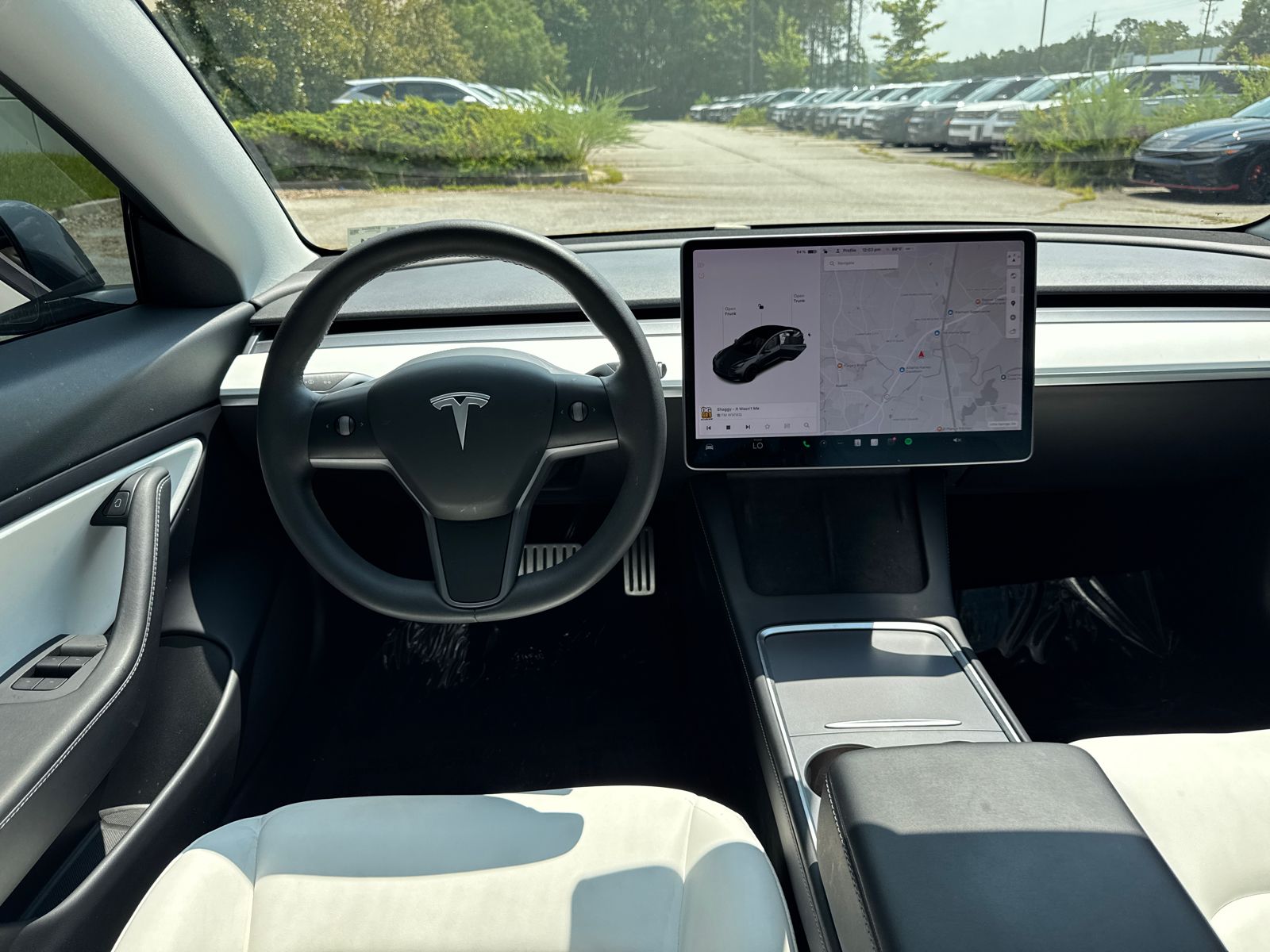 Used 2021 Gray Tesla Performance image 22