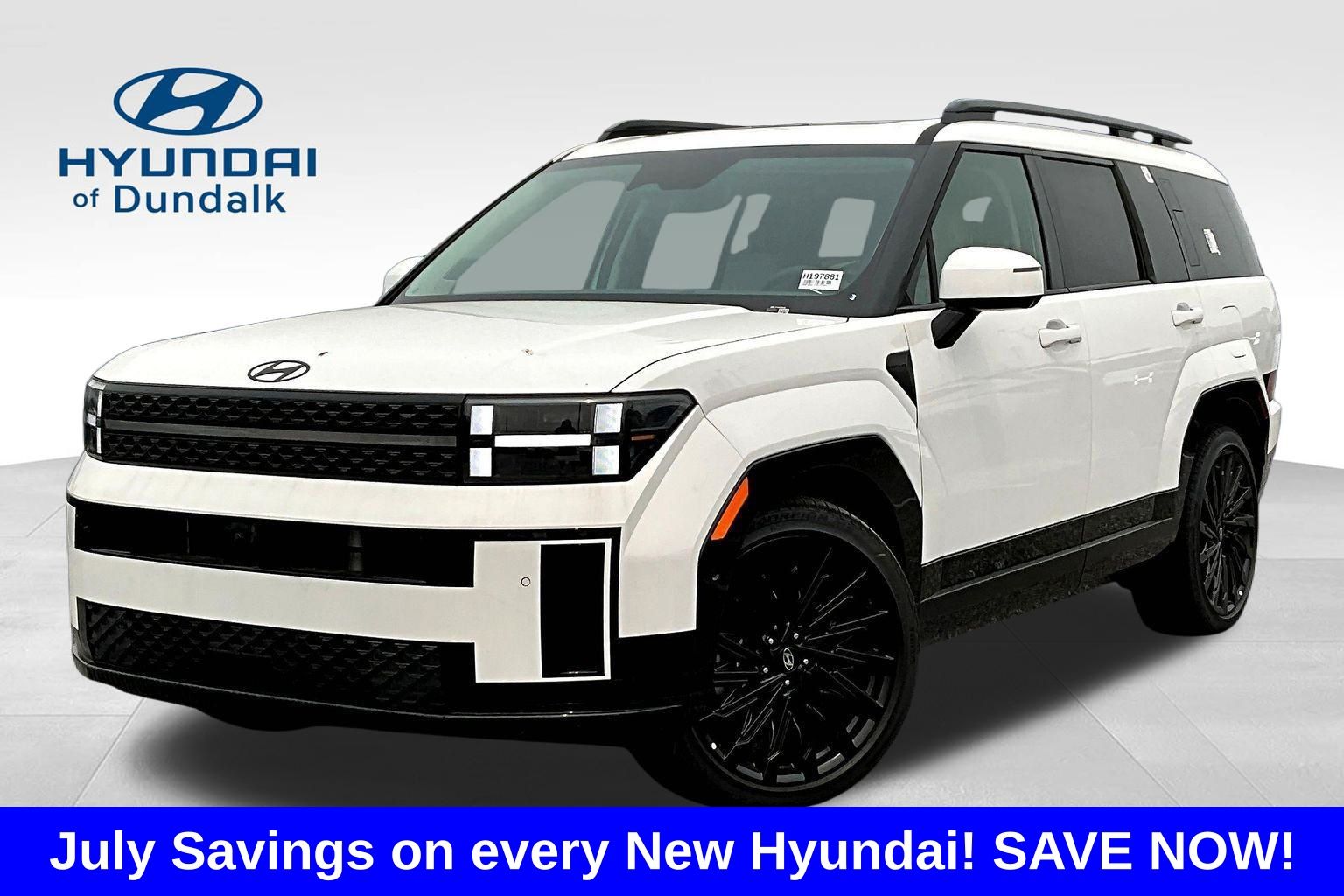 Serenity White 2026 Hyundai Santa Fe SUV / Crossover All-Wheel Drive 8-Speed Automatic