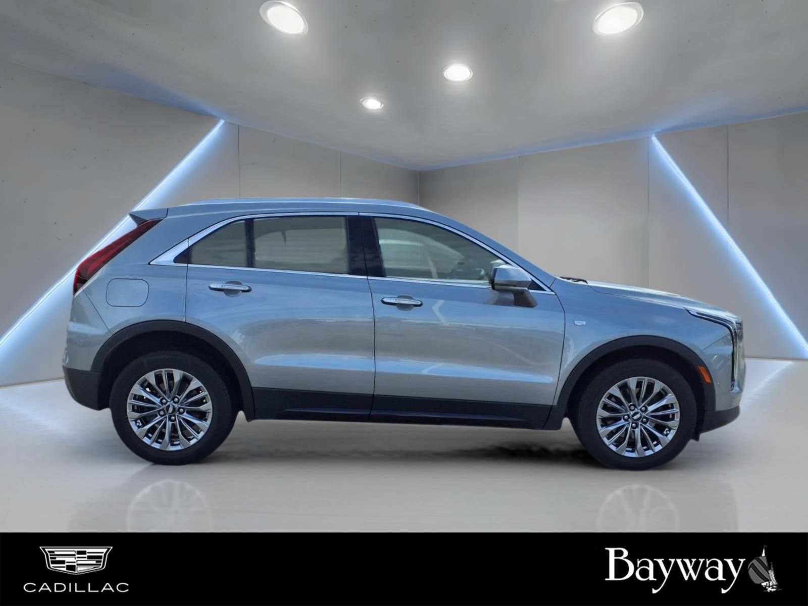 2024 Cadillac XT4 Premium Luxury Silver at Tom Peacock Cadillac