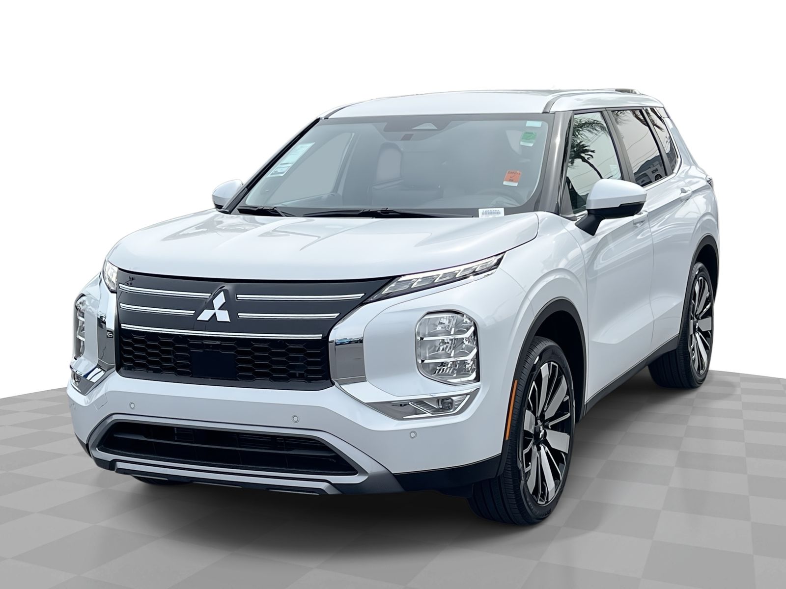 White 2025 Mitsubishi Outlander SE FWD SUV / Crossover Front-Wheel Drive Continuously Variable Transmission