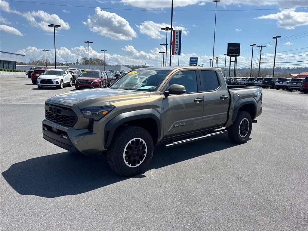Bronze 2025 Toyota Tacoma TRD Off-Road Double Cab 4WD Pickup Truck Four-Wheel Drive 8-Speed Automatic