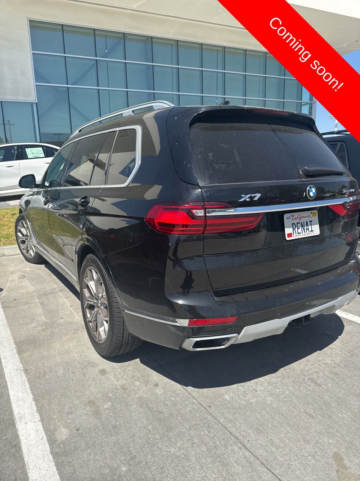 Jet Black 2020 BMW X7 xDrive40i AWD SUV / Crossover All-Wheel Drive 8-Speed Automatic