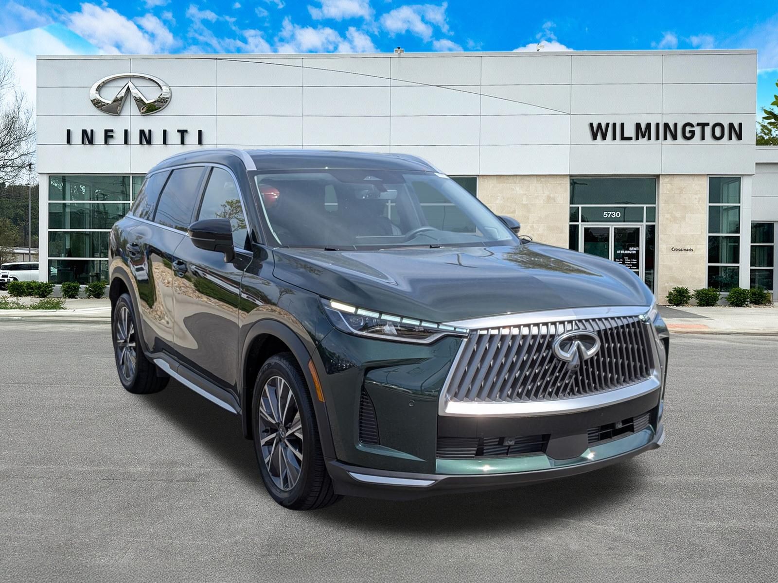 Deep Emerald 2026 INFINITI QX60 Luxe AWD SUV / Crossover All-Wheel Drive 9-Speed Automatic