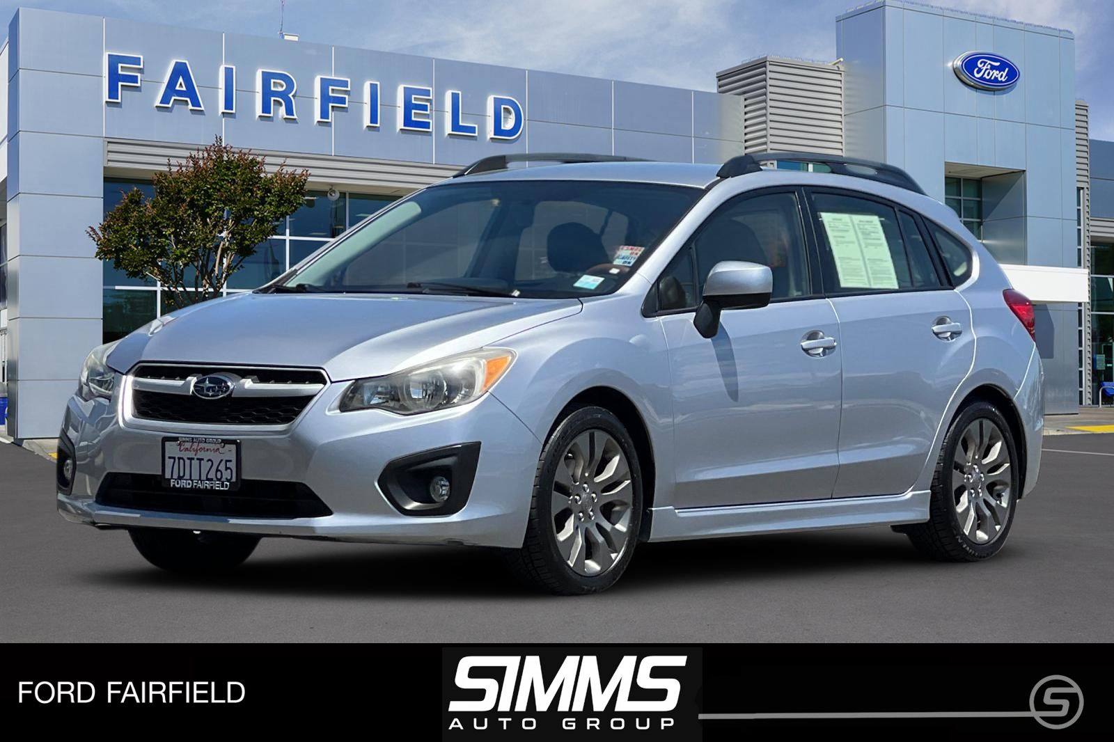 Ice Silver Metallic 2014 Subaru Impreza Hatchback All-Wheel Drive Continuously Variable Transmission