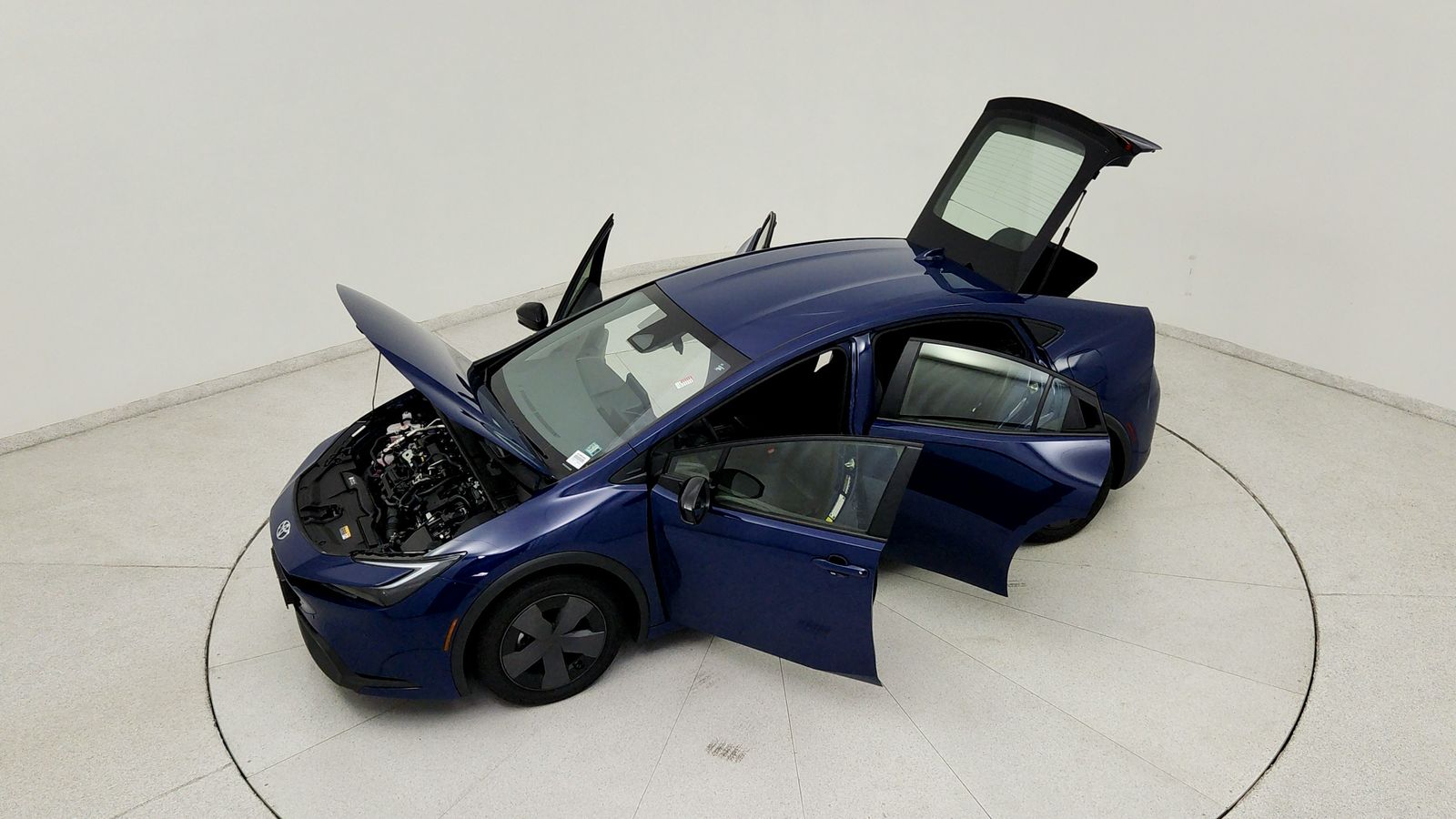 Used 2025 Blue Toyota LE image 22