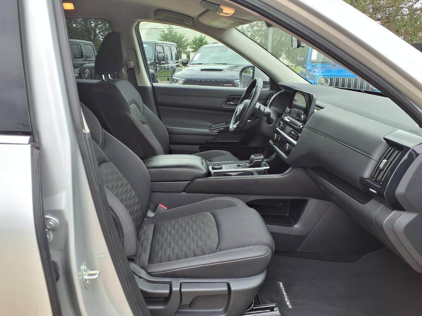 2025 Nissan Pathfinder SV Silver at Bravo Nissan