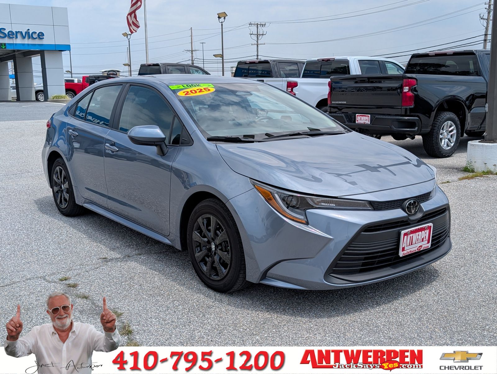 Celestite 2025 Toyota Corolla Sedan Front-Wheel Drive Continuously Variable Transmission