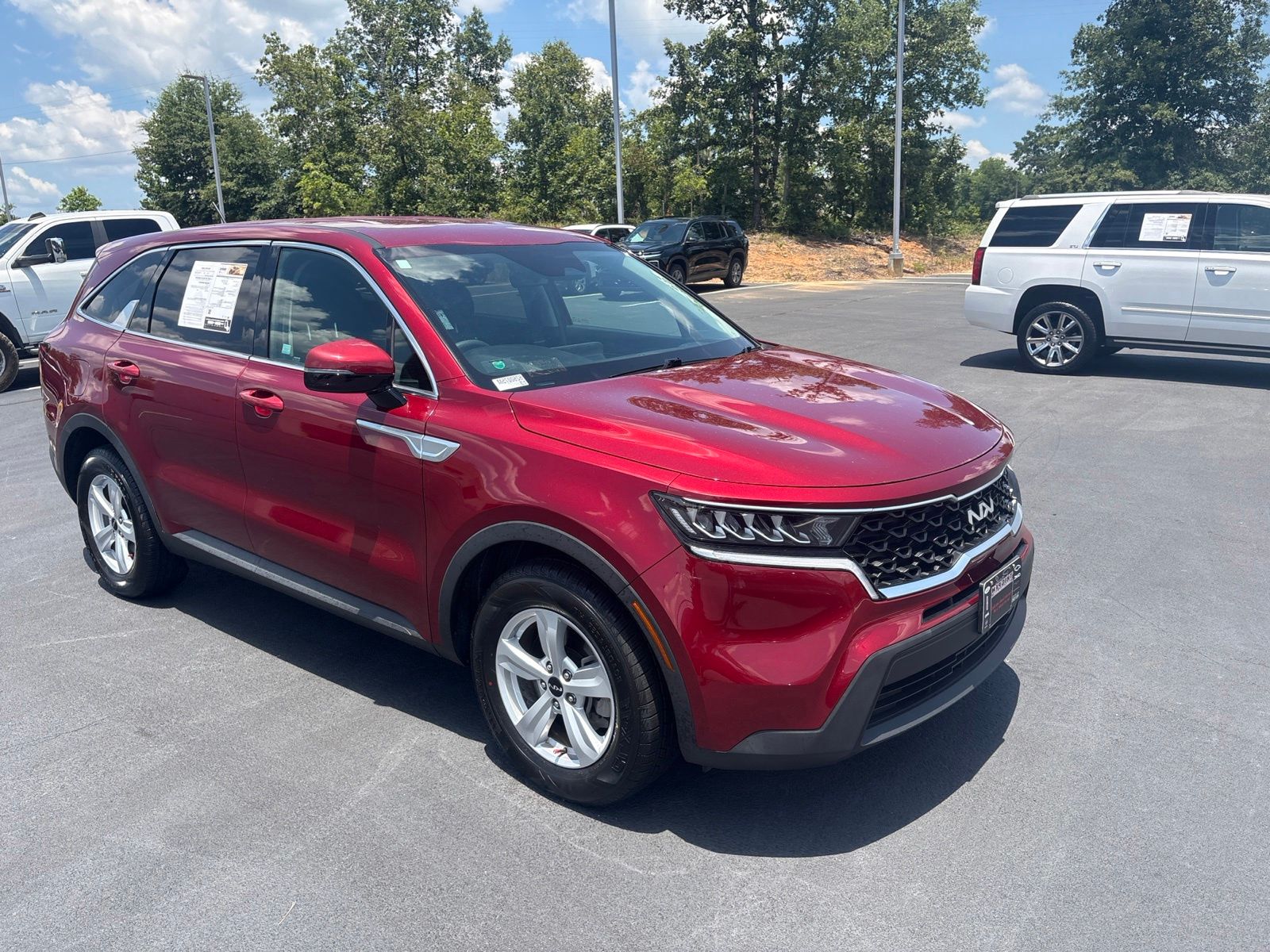 Passion Red Tintcoat 2023 Kia Sorento SUV / Crossover Front-Wheel Drive 8-Speed Automatic