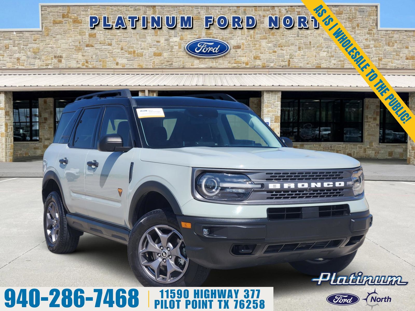 Cactus 2022 Ford Bronco Sport Badlands 4WD SUV / Crossover All-Wheel Drive 8-Speed Automatic