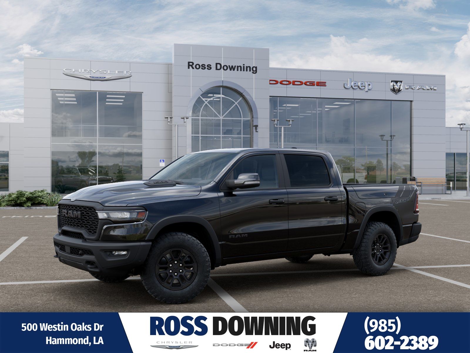 2026 RAM 1500 Rebel Crew Cab 4WD