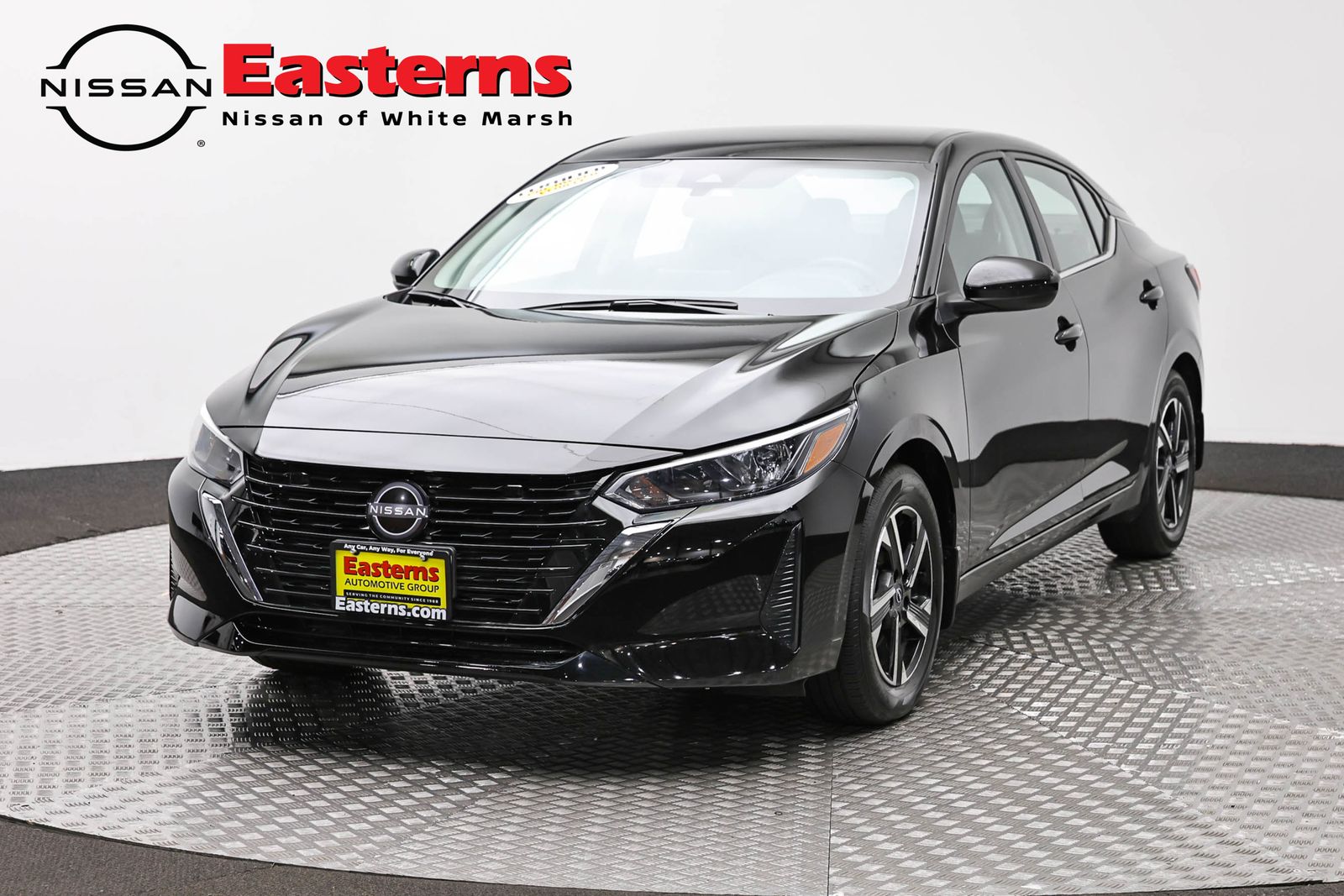 Super Black 2025 Nissan Sentra Sedan Front-Wheel Drive Continuously Variable Transmission