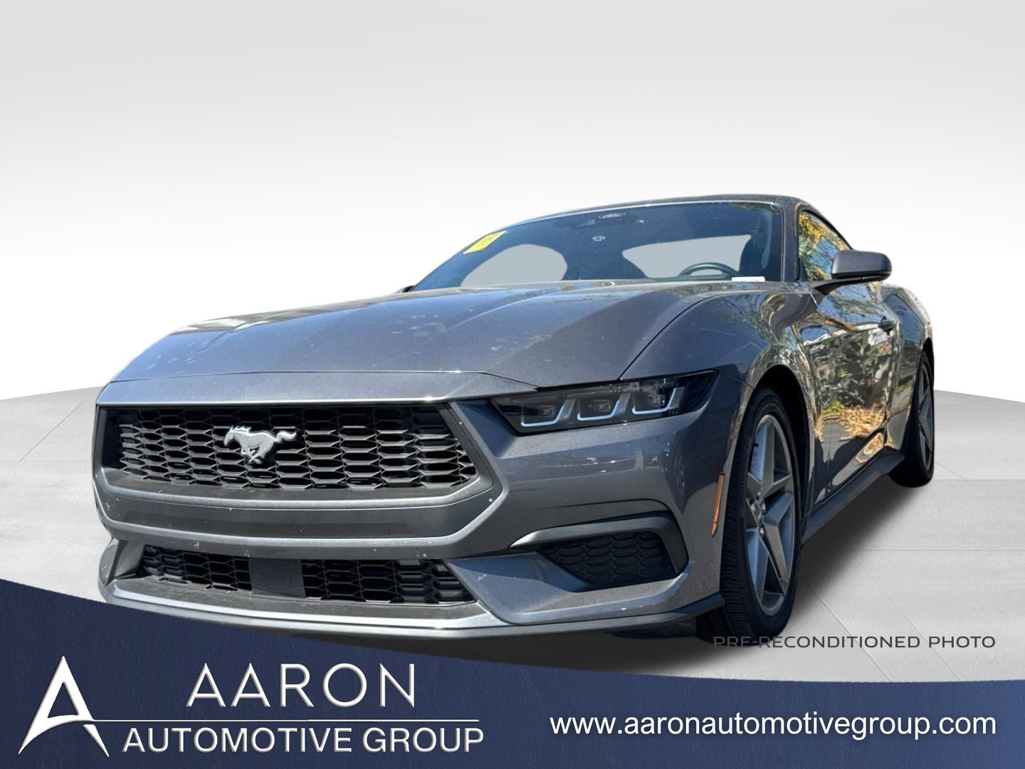 Carbonized Gray Metallic 2024 Ford Mustang EcoBoost Premium Fastback RWD Coupe Rear-Wheel Drive Automatic