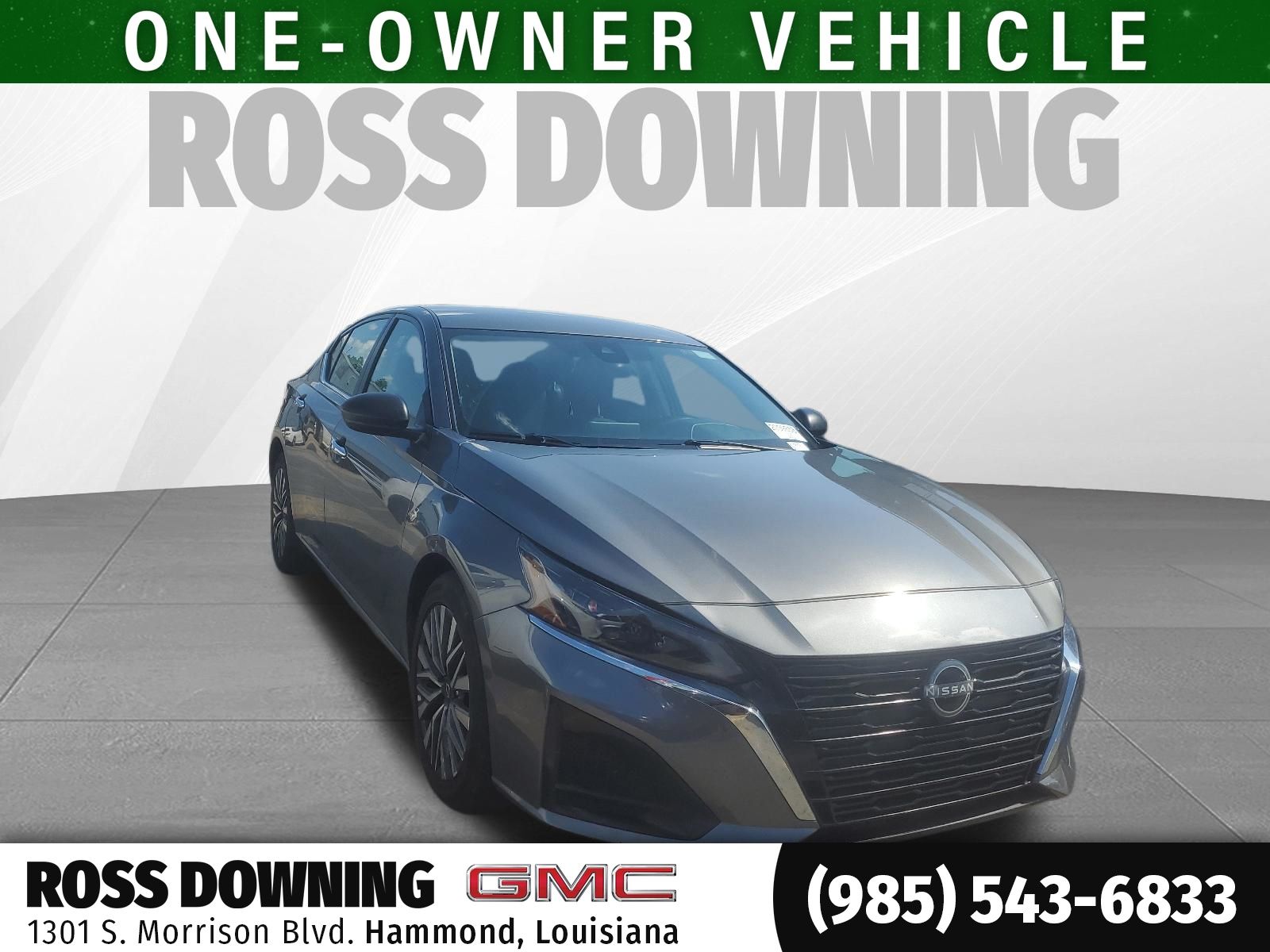 2025 Nissan Altima 2.5 SV Gray at Ross Downing Buick GMC
