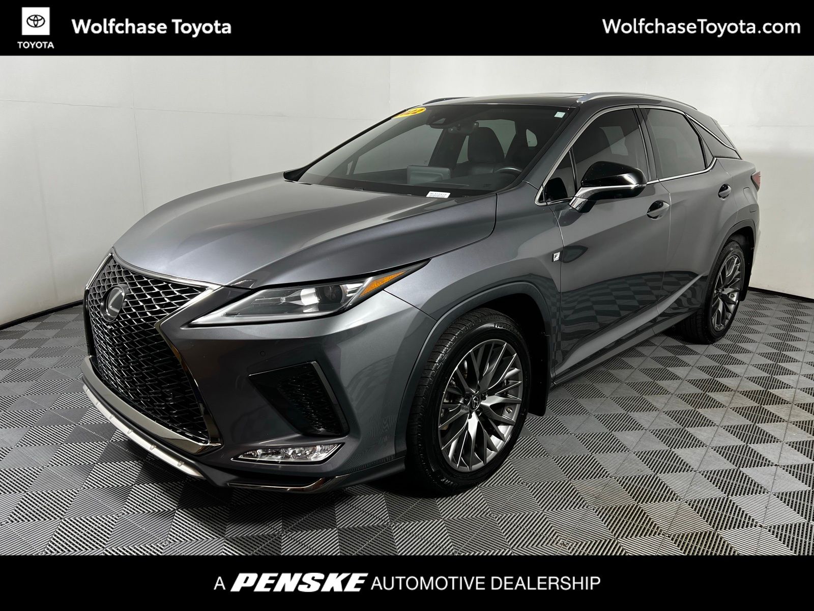 2022 Lexus RX 350 Sport Handling Hero Image
