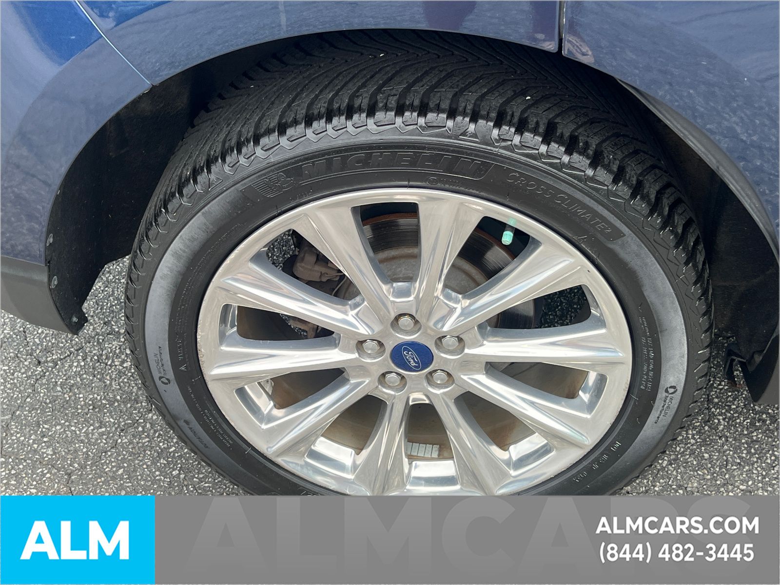 Used 2017 Blue Ford Titanium image 21