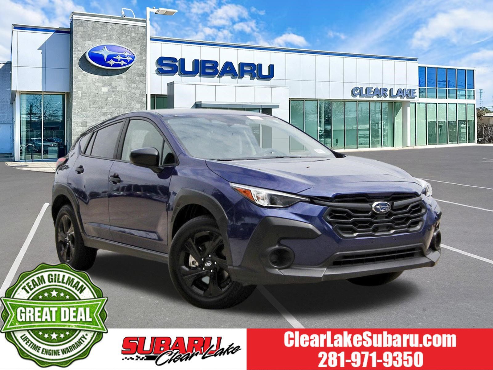 Sapphire Blue Pearl 2024 Subaru Crosstrek SUV / Crossover All-Wheel Drive Continuously Variable Transmission
