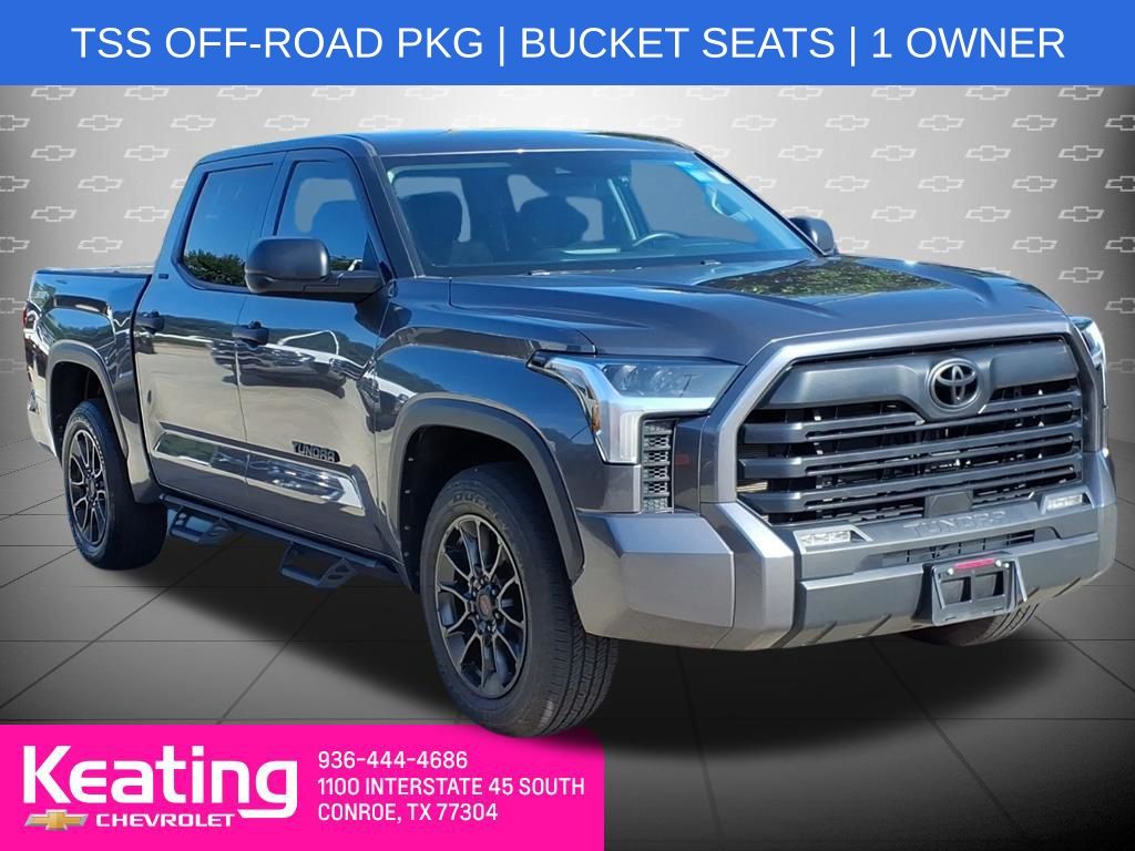 Magnetic Gray Metallic 2023 Toyota Tundra Pickup Truck 4X2 Automatic