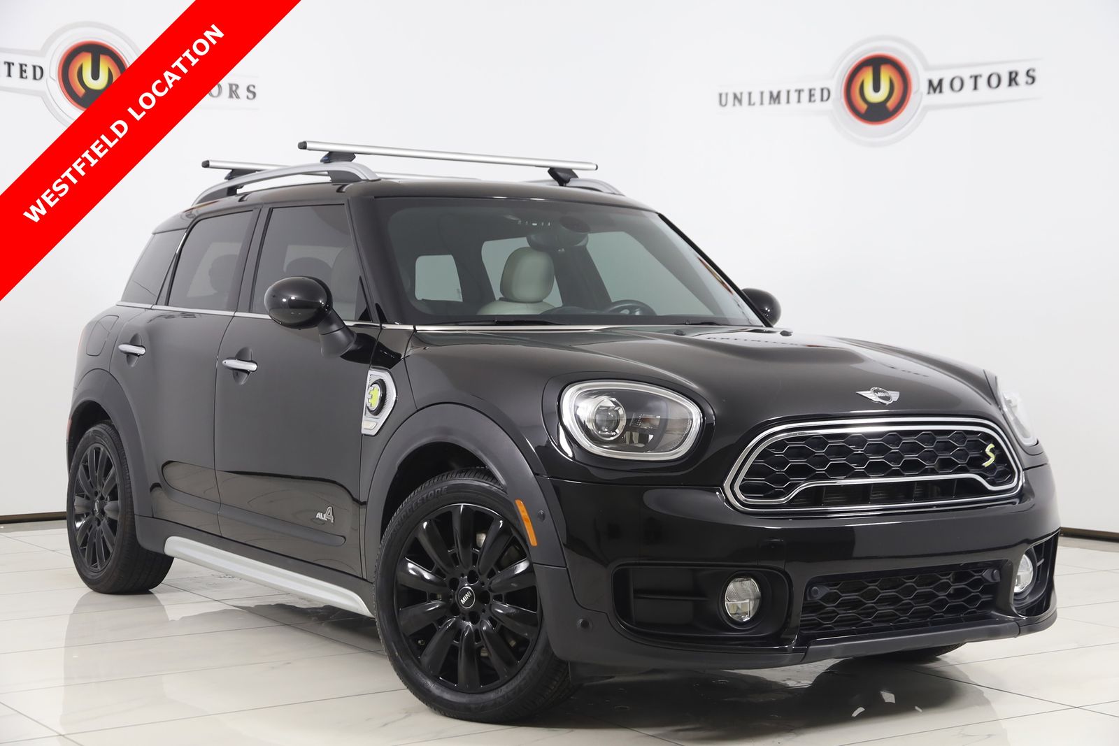 Midnight Black Metallic 2018 MINI Countryman Hybrid Plug-in Cooper SE ALL4 AWD SUV / Crossover All-Wheel Drive 6-Speed Automatic