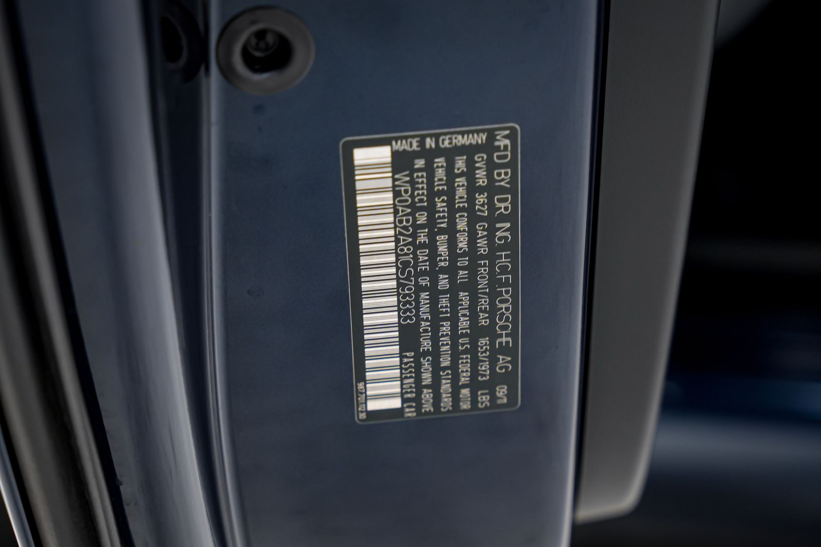 2012 Porsche Cayman R — photo 41