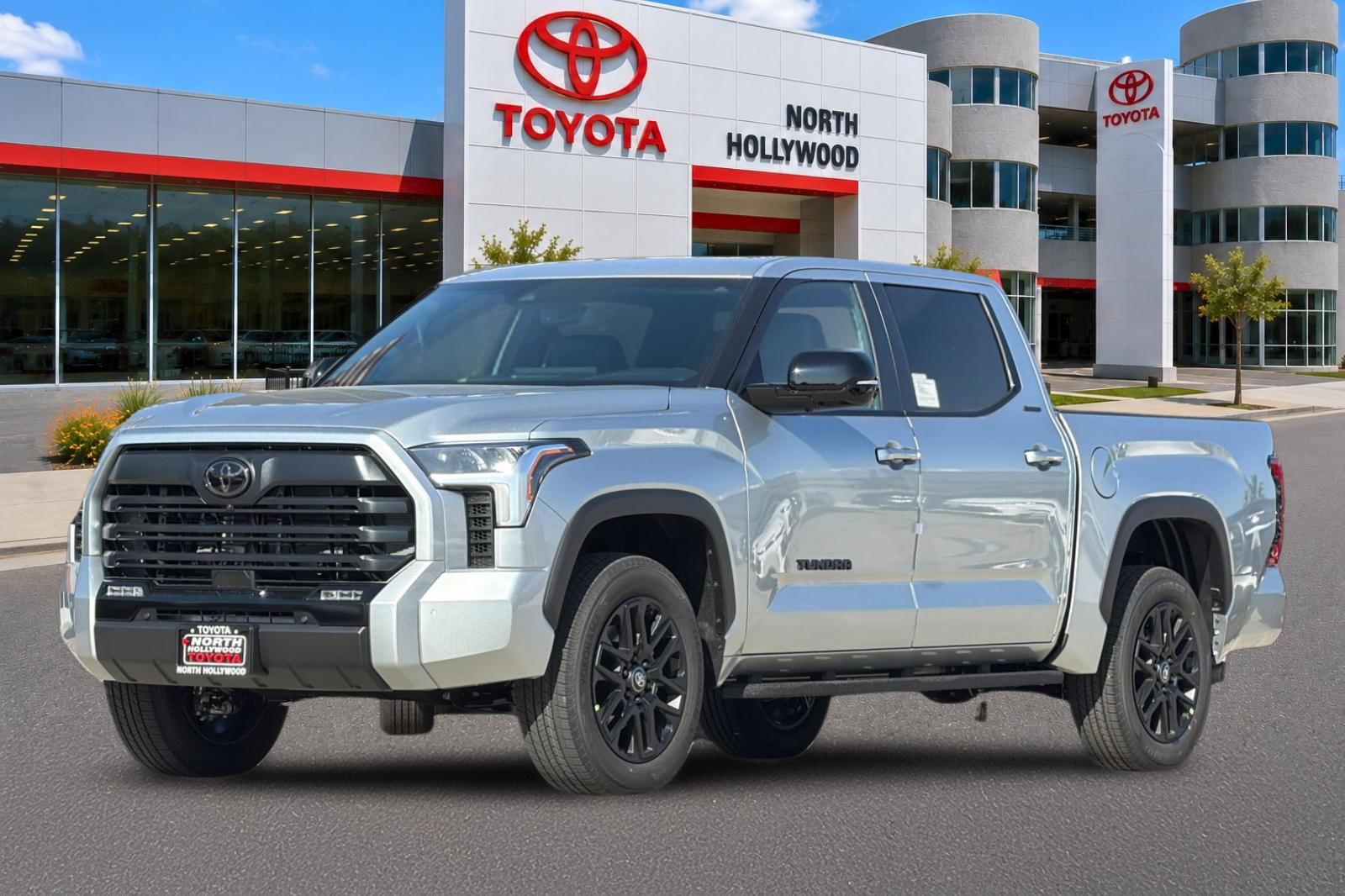 Silver 2026 Toyota Tundra Pickup Truck Four-Wheel Drive Automatic