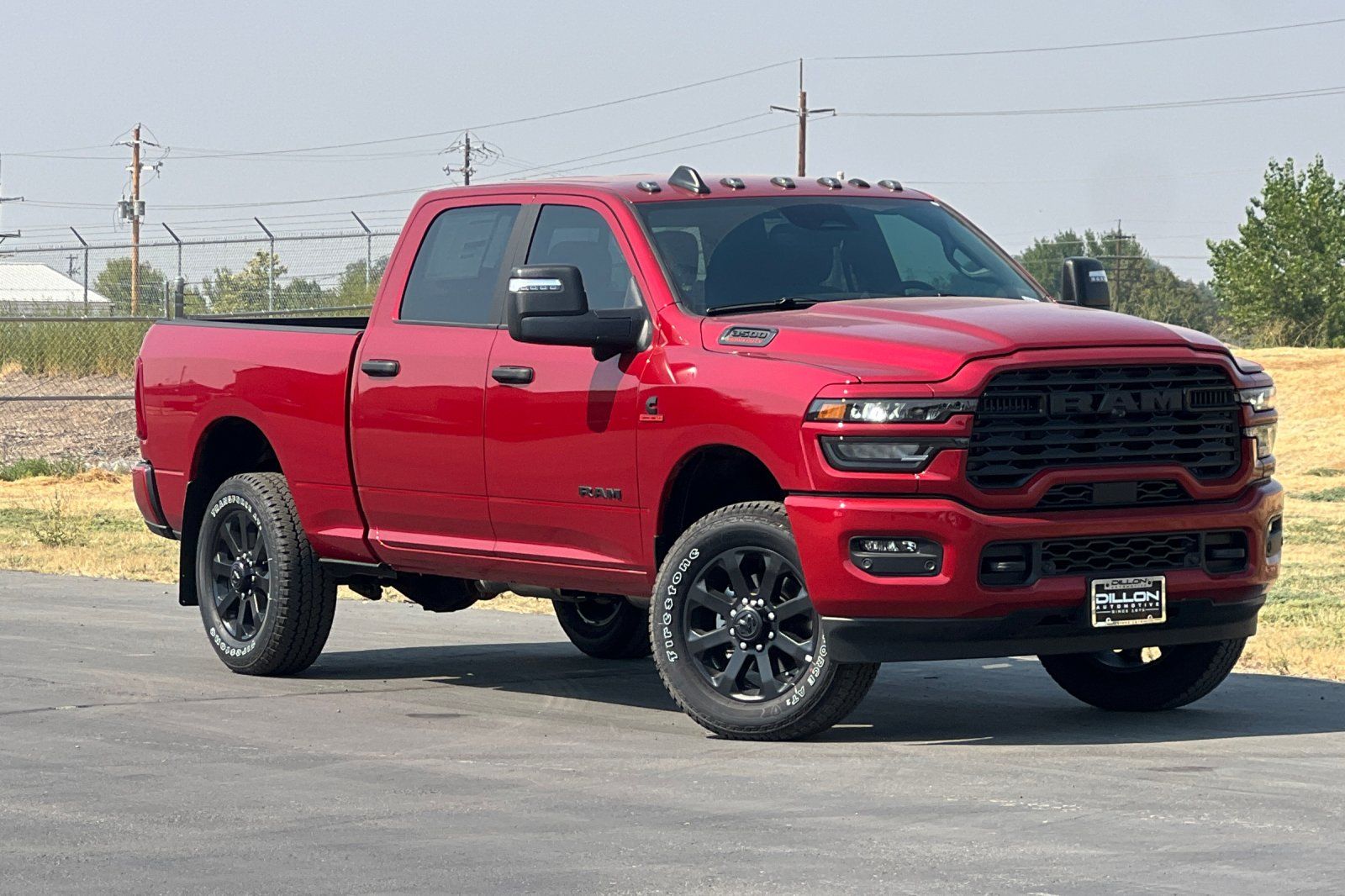 Molten Red Pearlcoat 2026 RAM 3500 Pickup Truck Four-Wheel Drive 8-Speed Automatic
