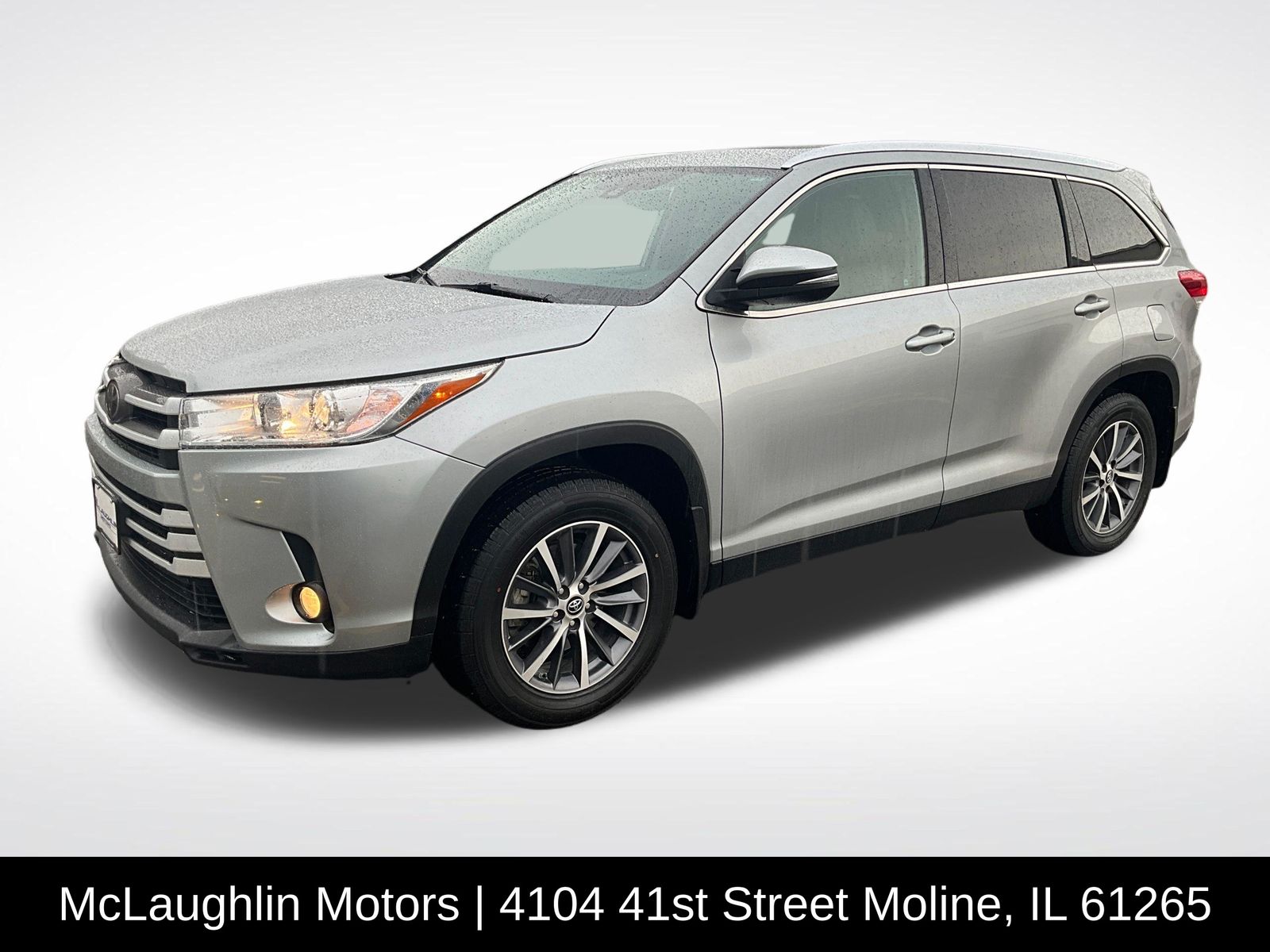 Celestial Silver Metallic 2019 Toyota Highlander SUV / Crossover All-Wheel Drive 8-Speed Automatic