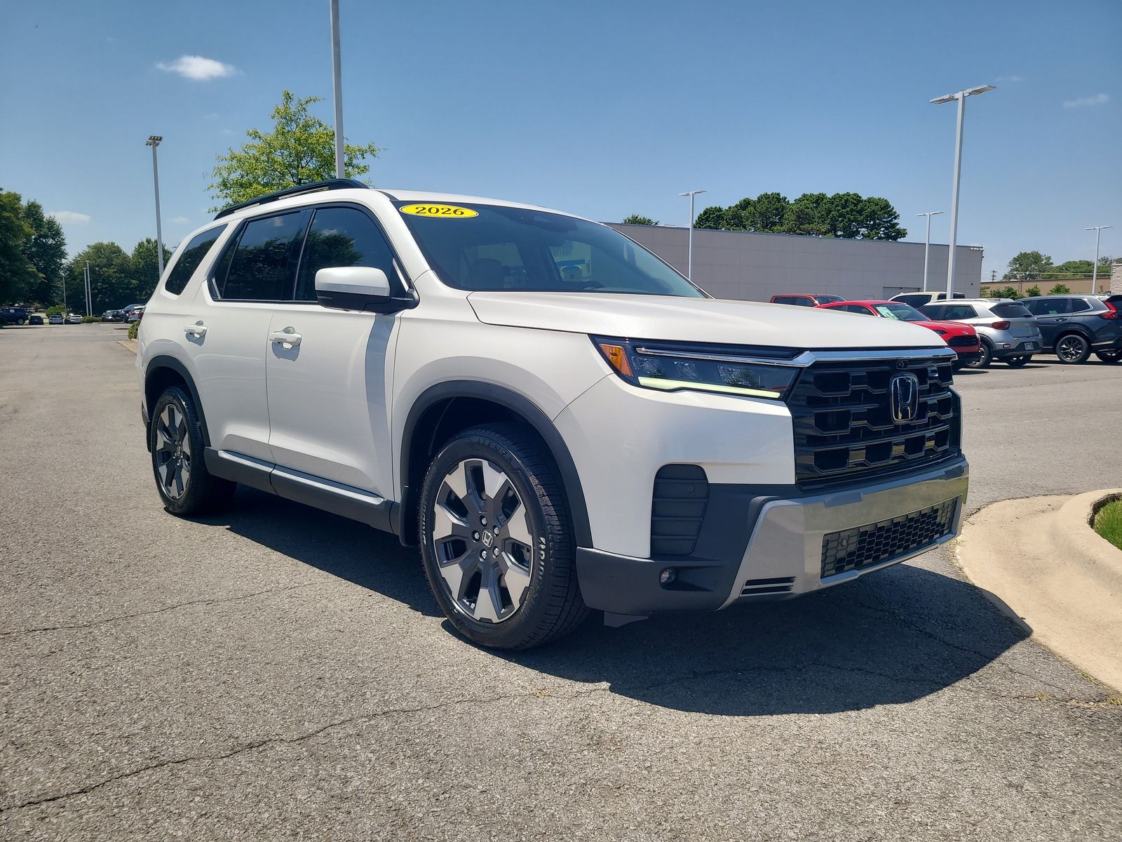Gray (Platinum) 2026 Honda Pilot SUV / Crossover All-Wheel Drive Automatic