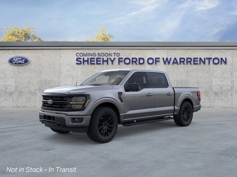 New 2026 Carbonized Gray Metallic Ford XLT image 3