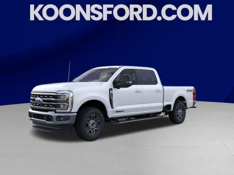 White Metallic 2026 Ford F-250 Super Duty Pickup Truck Four-Wheel Drive Automatic