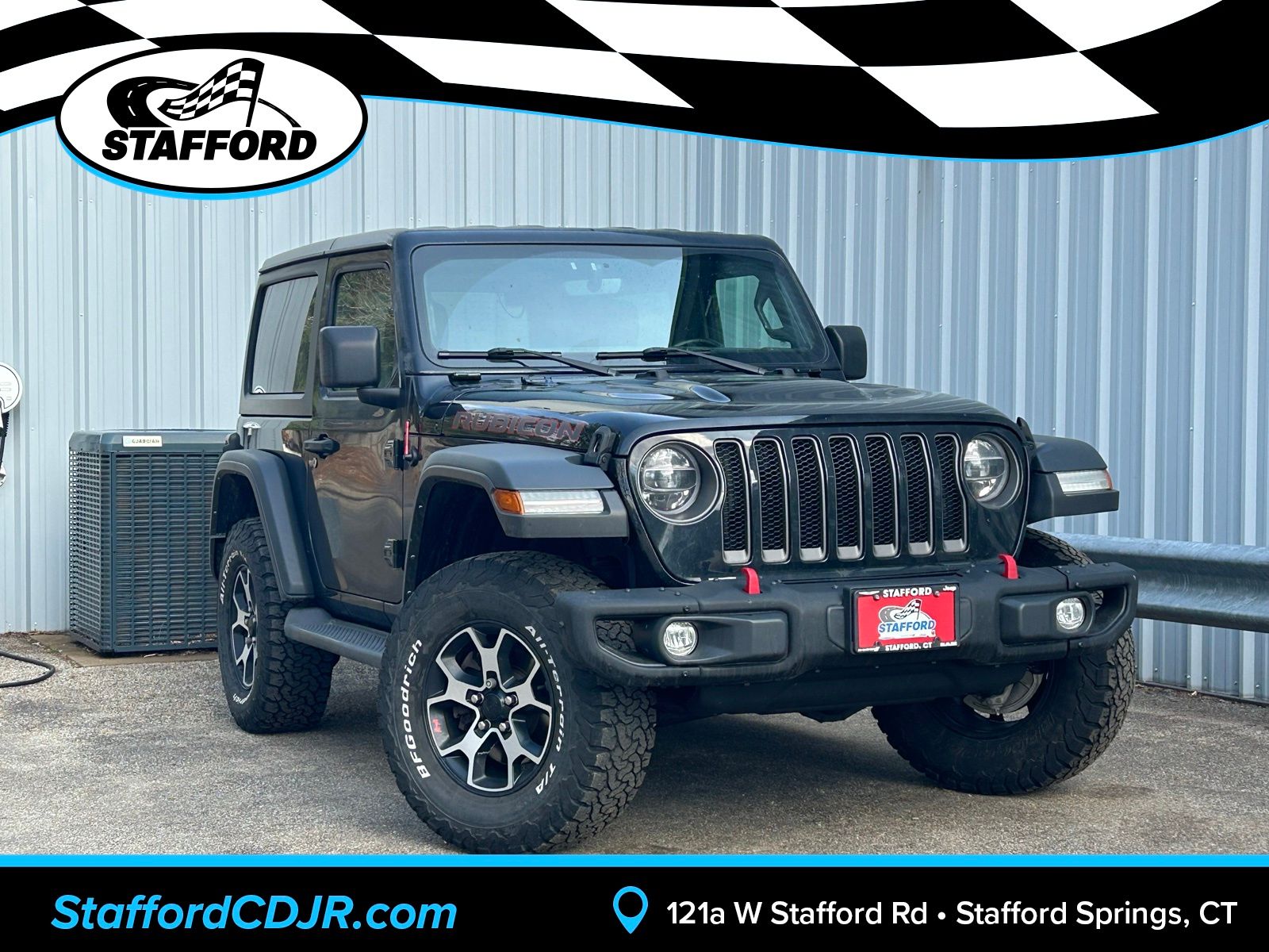 Black Clearcoat 2022 Jeep Wrangler Rubicon 4WD SUV / Crossover Four-Wheel Drive 8-Speed Automatic