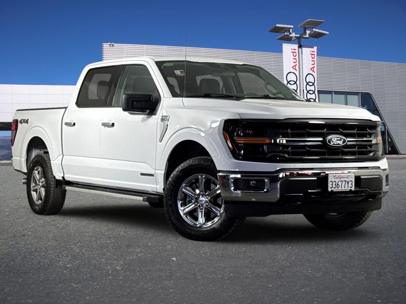 Oxford White 2025 Ford F-150 Pickup Truck Four-Wheel Drive Automatic