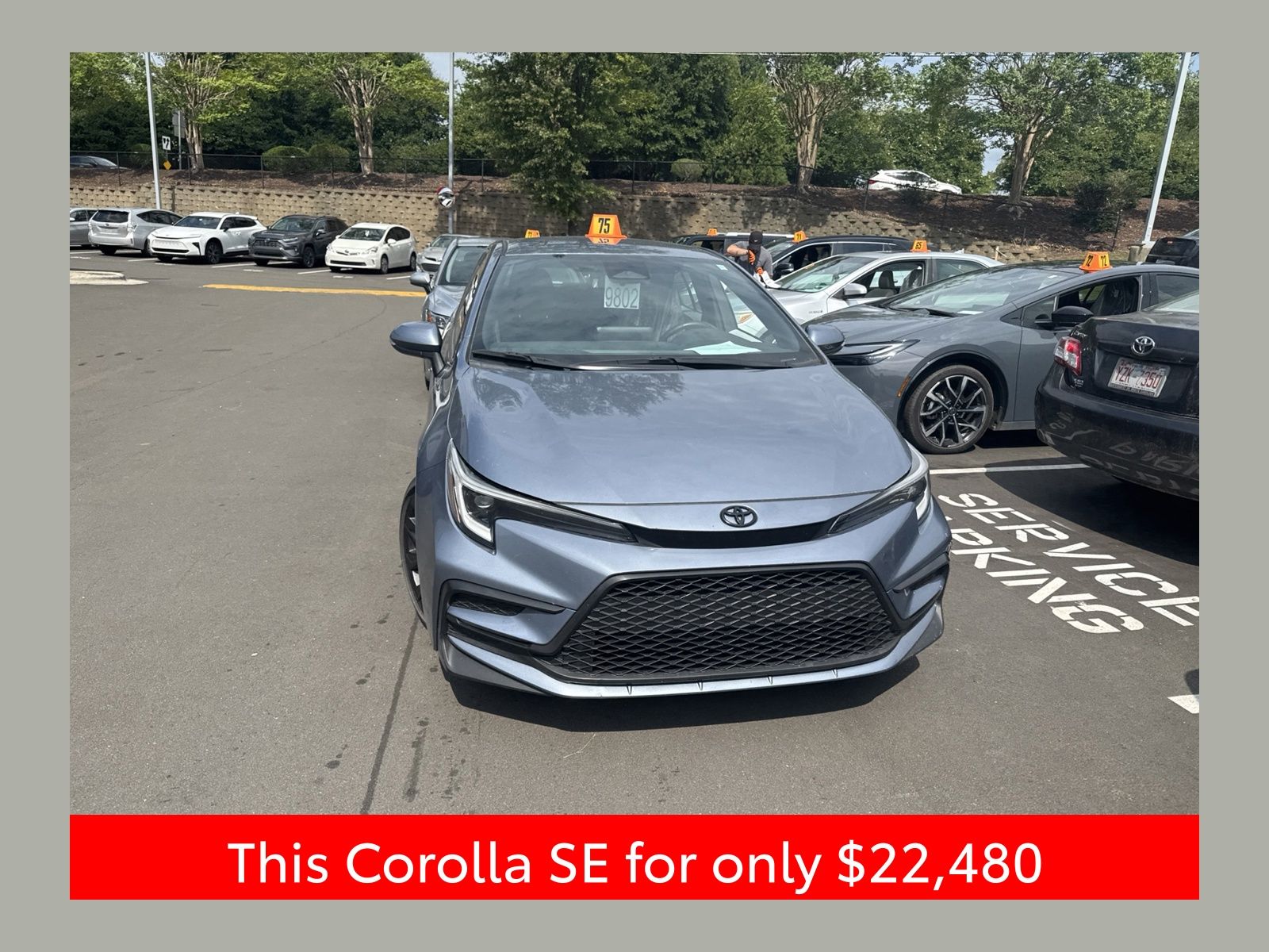 Celestite 2023 Toyota Corolla Sedan Front-Wheel Drive Continuously Variable Transmission