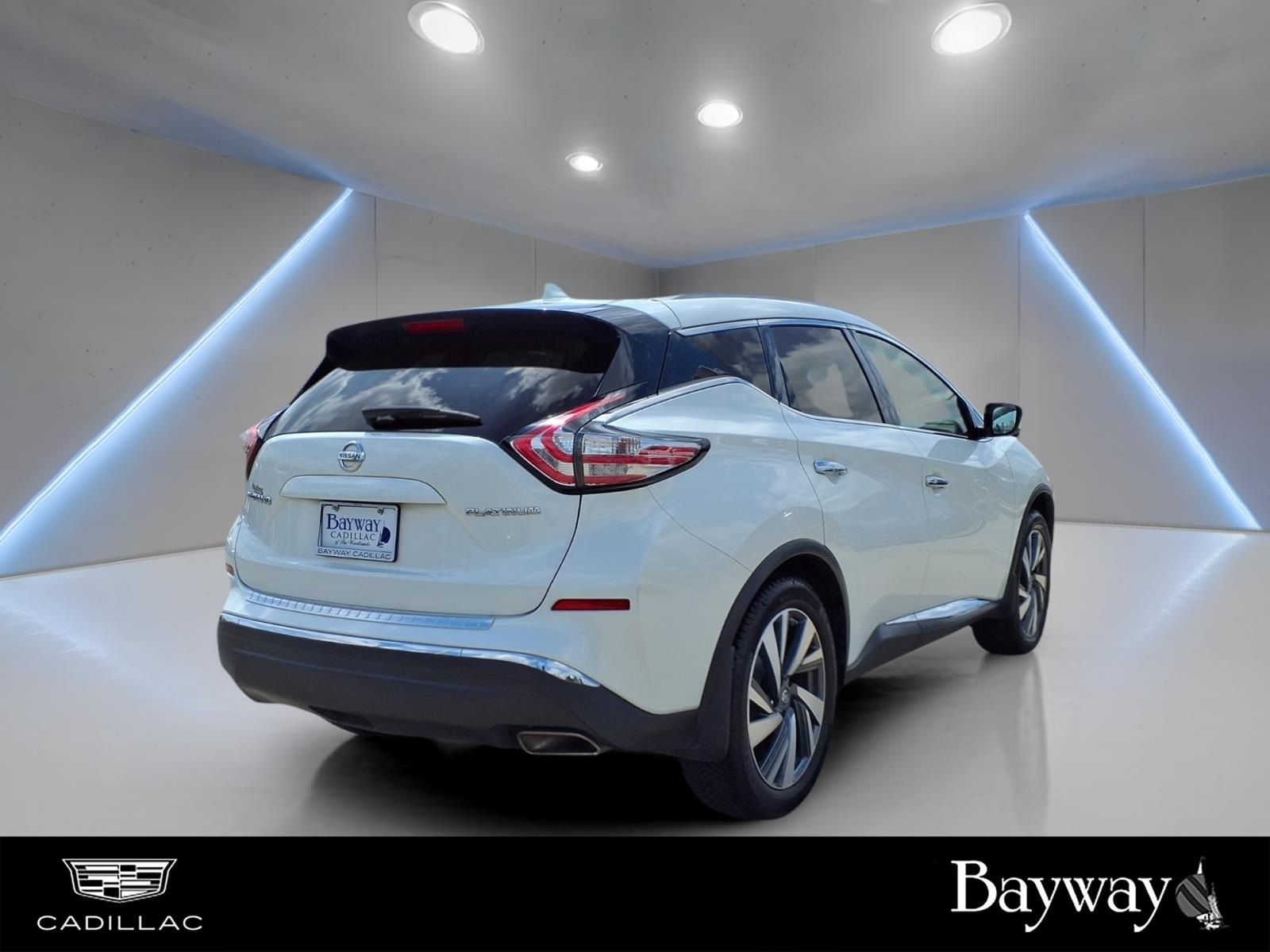 2018 Nissan Murano Platinum White at AutoSavvy Houston Northwest