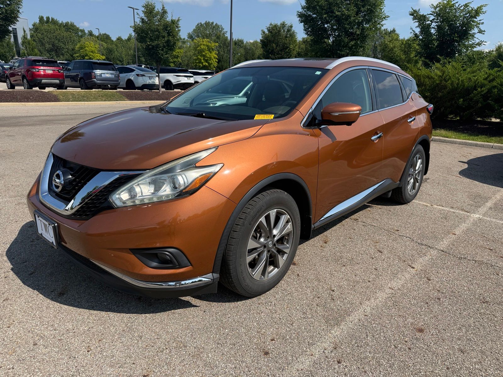 Pacific Sunset Metallic 2015 Nissan Murano SUV / Crossover All-Wheel Drive Continuously Variable Transmission