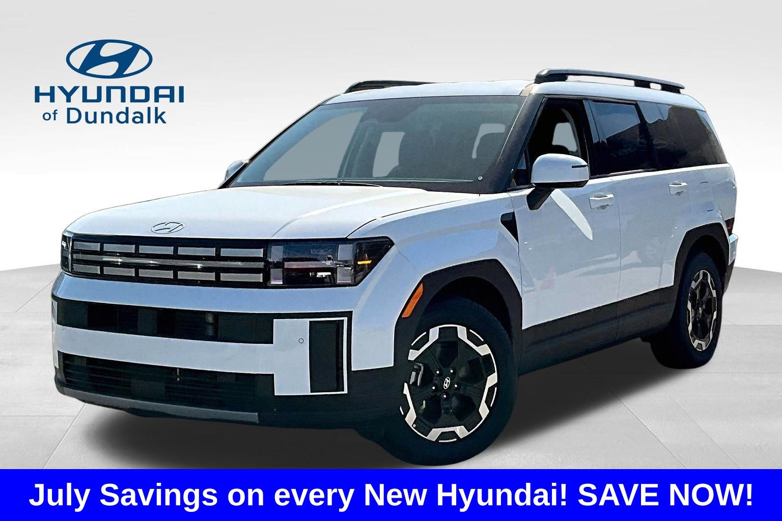 Serenity White 2026 Hyundai Santa Fe SUV / Crossover All-Wheel Drive 8-Speed Automatic