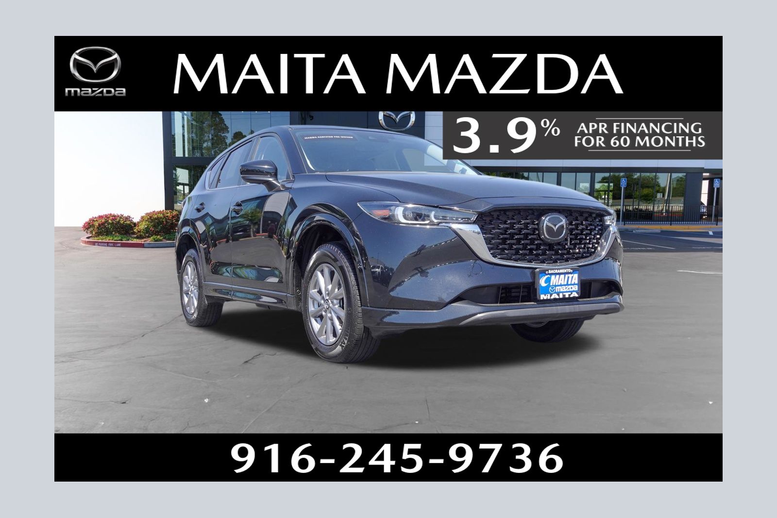 Jet Black Mica 2025 Mazda CX-5 2.5 S Preferred AWD SUV / Crossover All-Wheel Drive 6-Speed Automatic