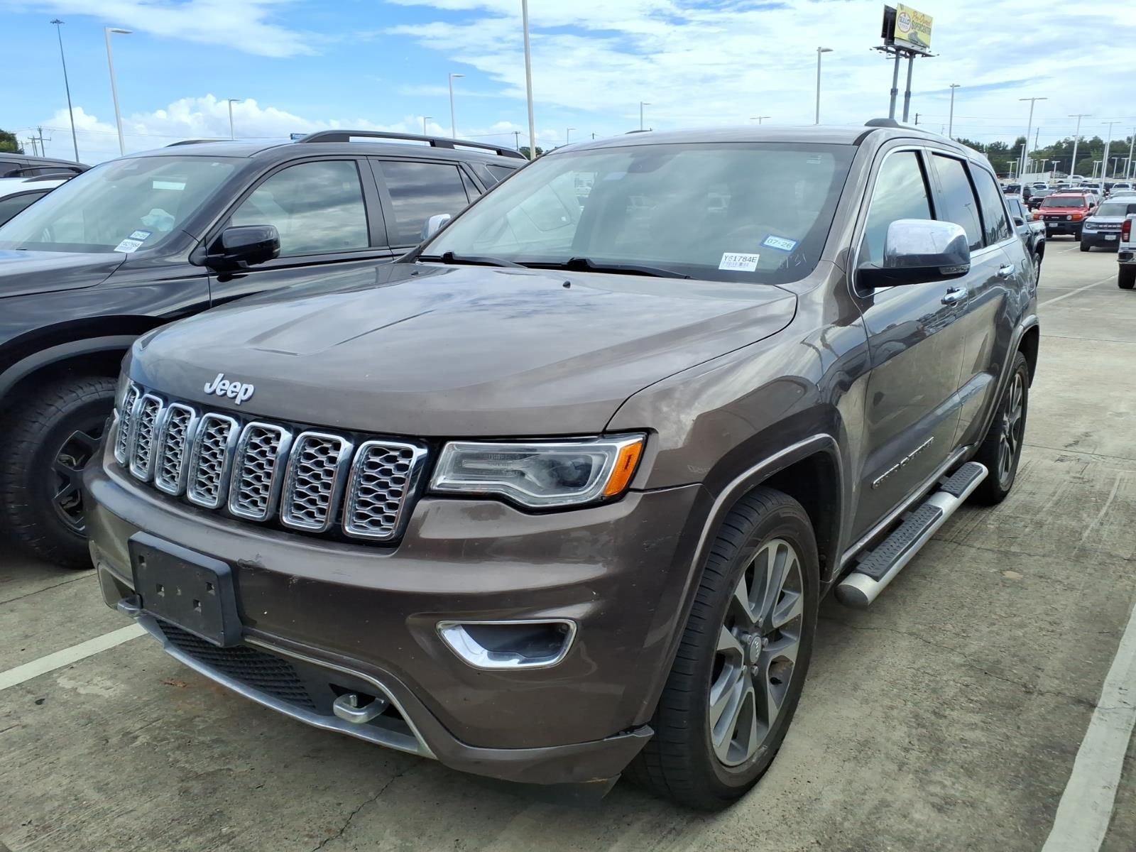 2017 Jeep Grand Cherokee Overland Brown at Bayway Cadillac of The Woodlands