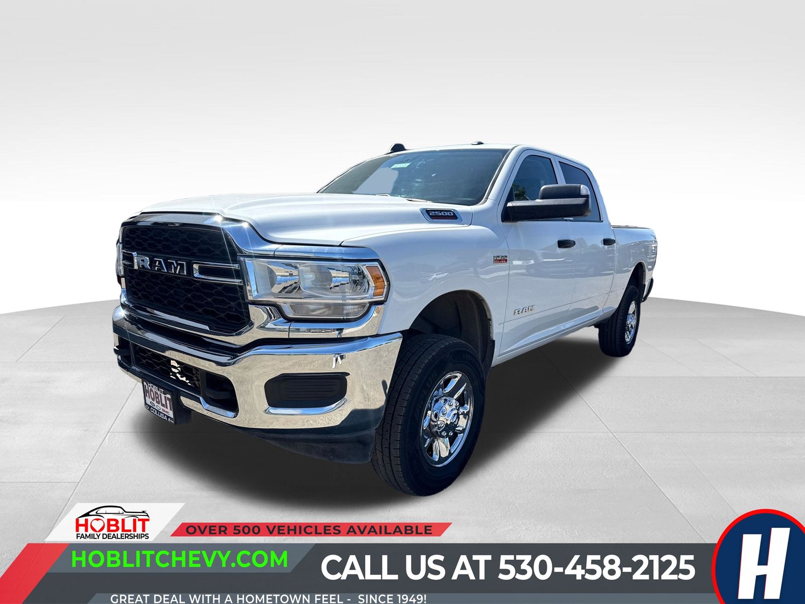 Bright White Clearcoat 2020 RAM 2500 Pickup Truck Four-Wheel Drive 8-Speed Automatic
