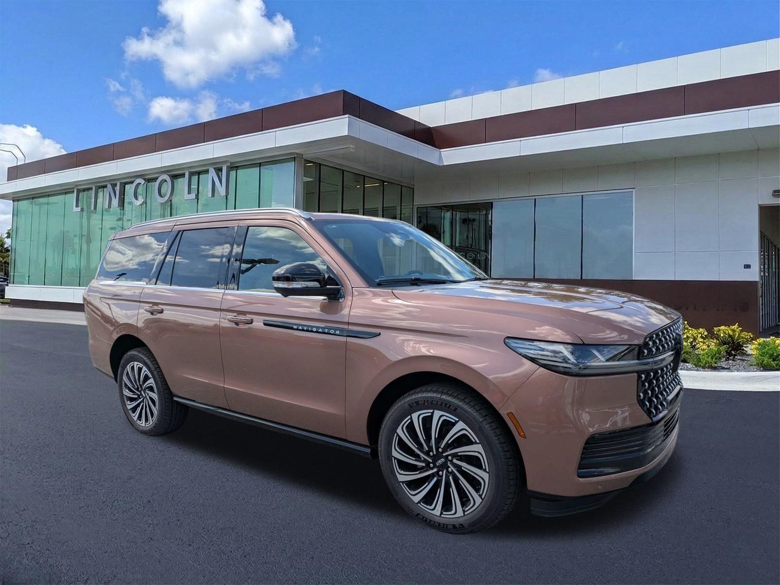 Red (Copper Metallic) 2026 Lincoln Navigator SUV / Crossover Four-Wheel Drive Automatic