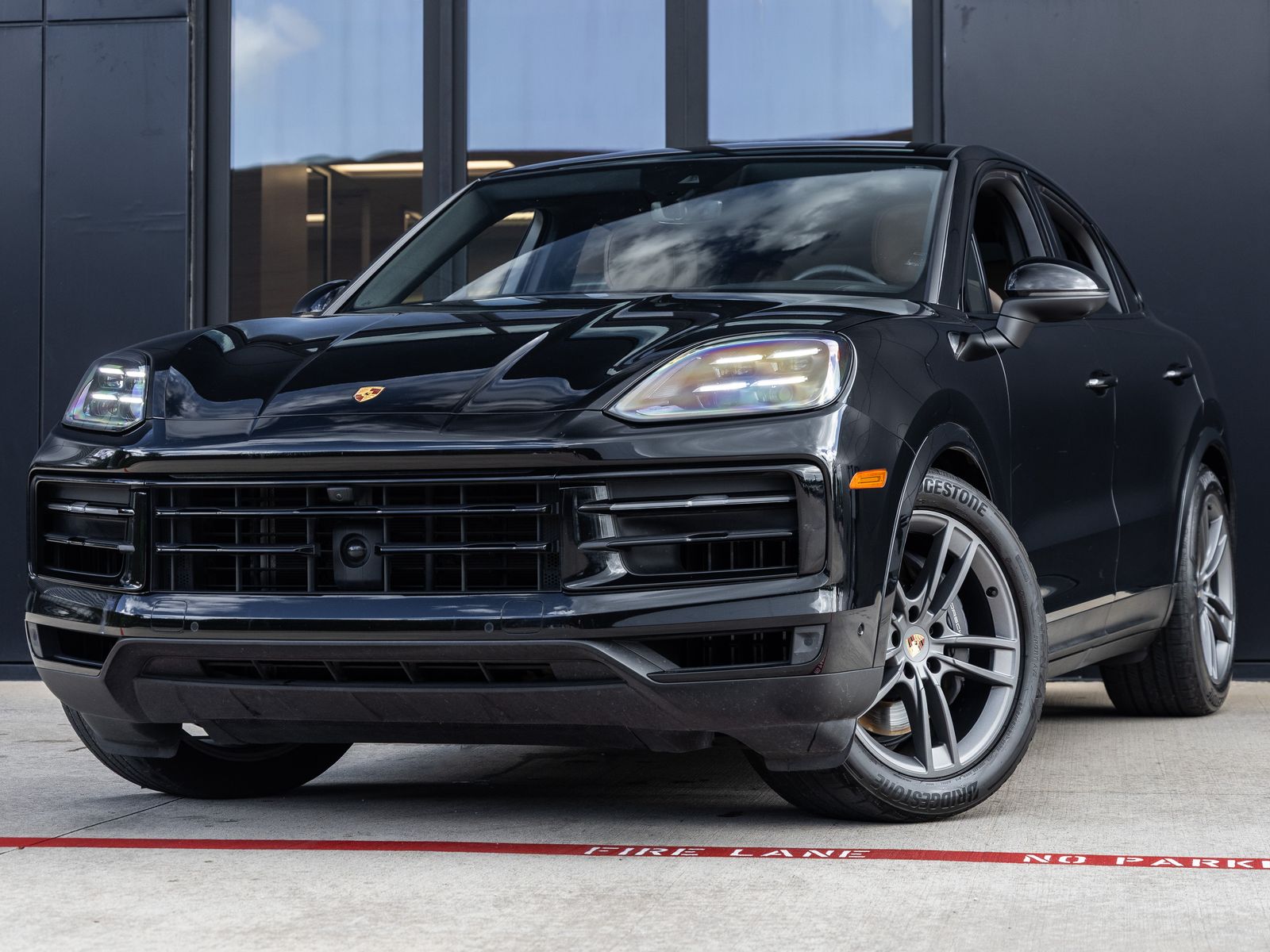 Chromite Black Metallic 2024 Porsche Cayenne Coupe AWD Coupe All-Wheel Drive 8-Speed Automatic