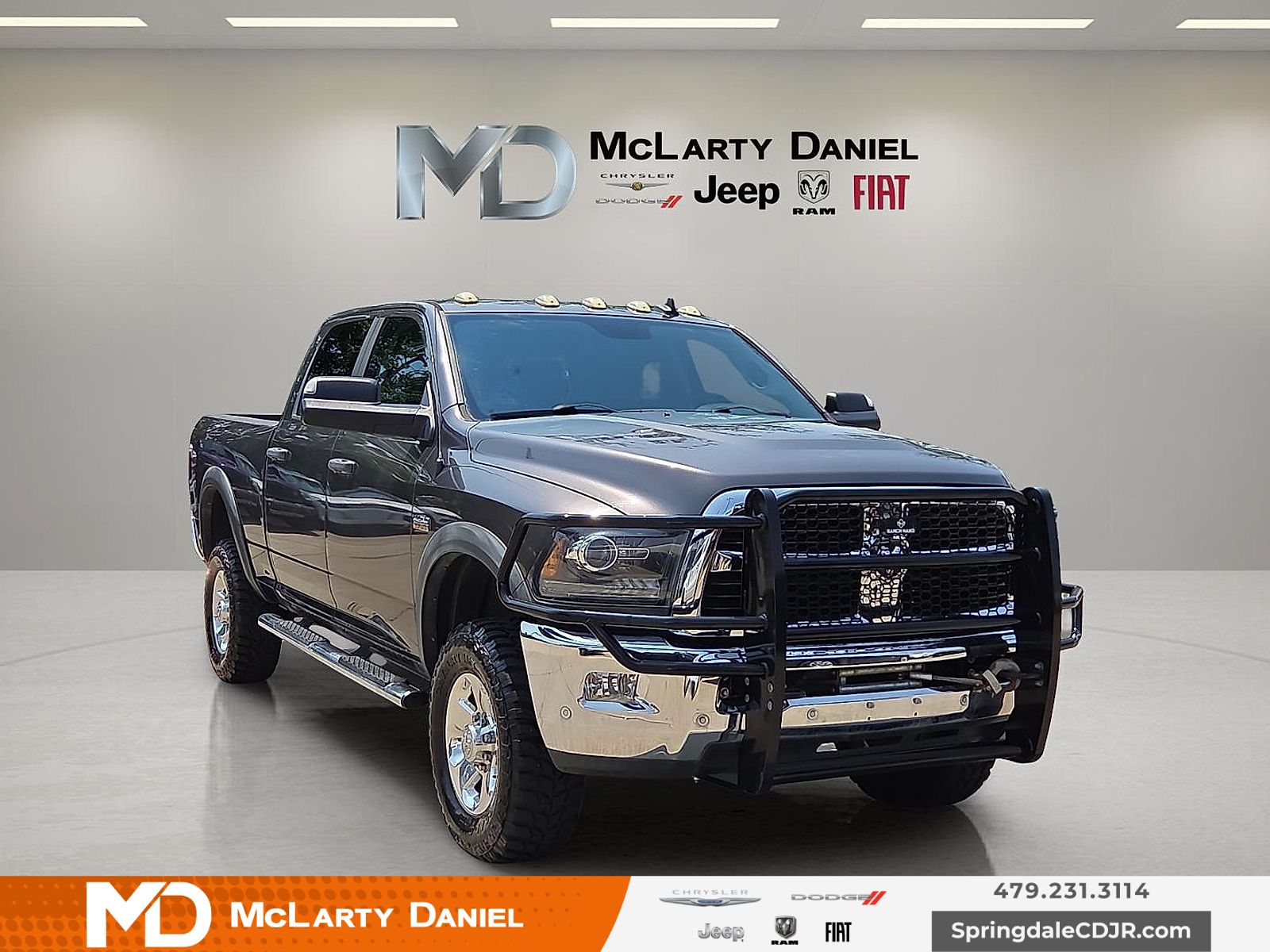 Gray (Granite Crystal Metallic Clearcoat) 2016 RAM 2500 Pickup Truck Four-Wheel Drive 6-Speed Automatic