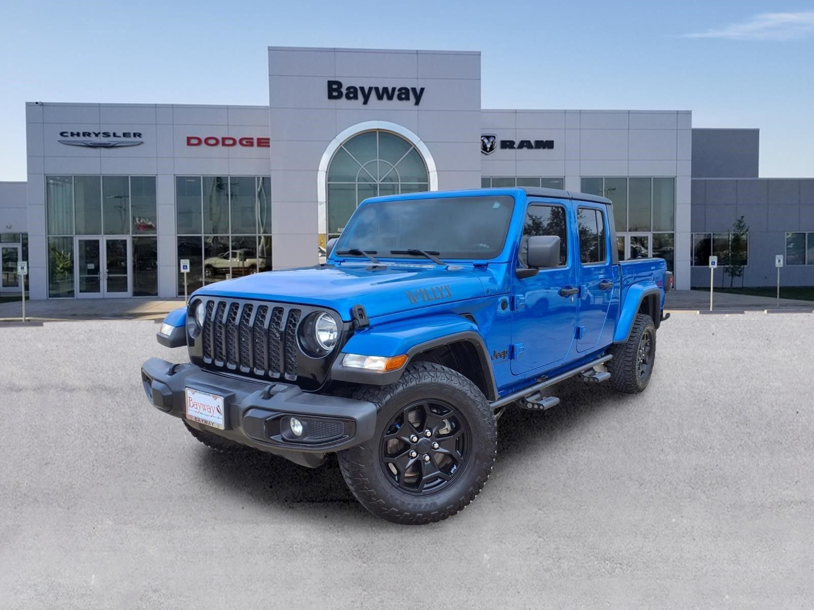 2021 Jeep Gladiator Willys Blue at Emmons Autoplex