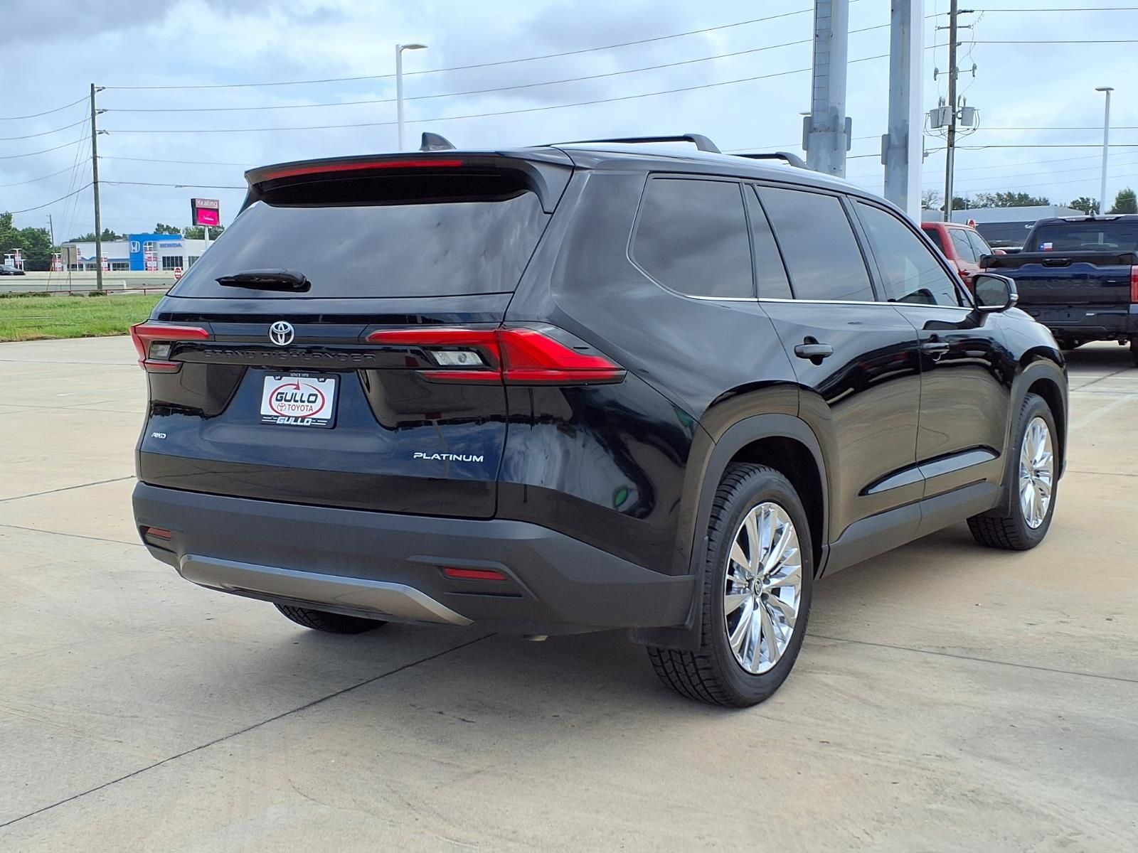 2024 Toyota Grand Highlander Platinum Black at Don McGill Toyota
