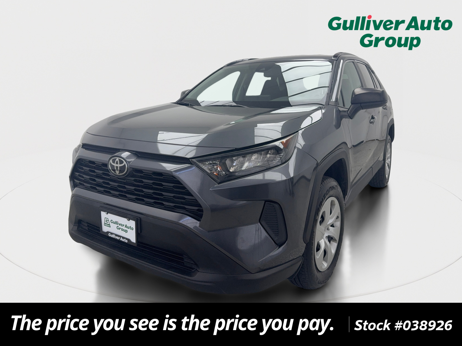 Magnetic Gray Metallic 2020 Toyota RAV4 SUV / Crossover Front-Wheel Drive 8-Speed Automatic